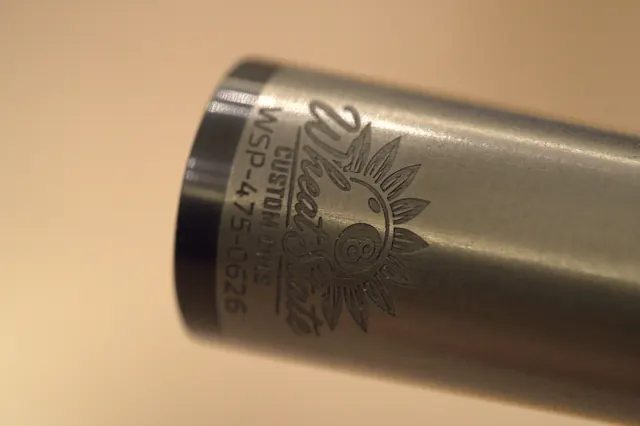 Wheat State Cues Gen 5 Pro Rolled Carbon shaft detail.